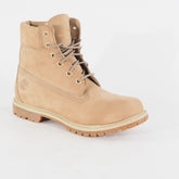 Womens Timberland 6 Inch Premium A1K3Y Light Brown Leather Up Lace Walking Boots